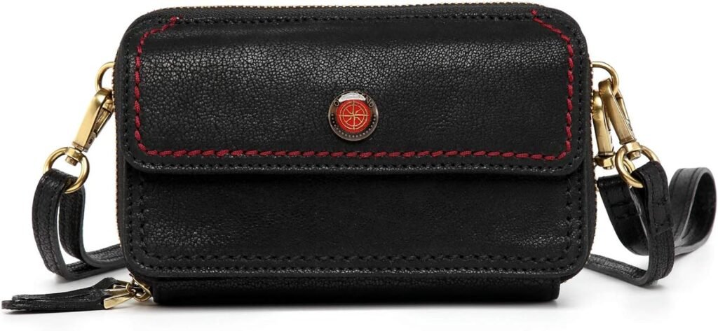 OLD TREND Genuine Leather Northwood Convertible Wallet (Black)