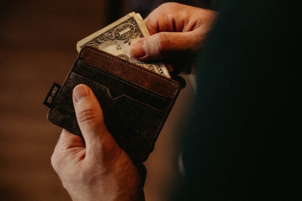Slim Minimalist Elastic Wallet for Men  Women | Small Credit Card Holder for Front Pocket