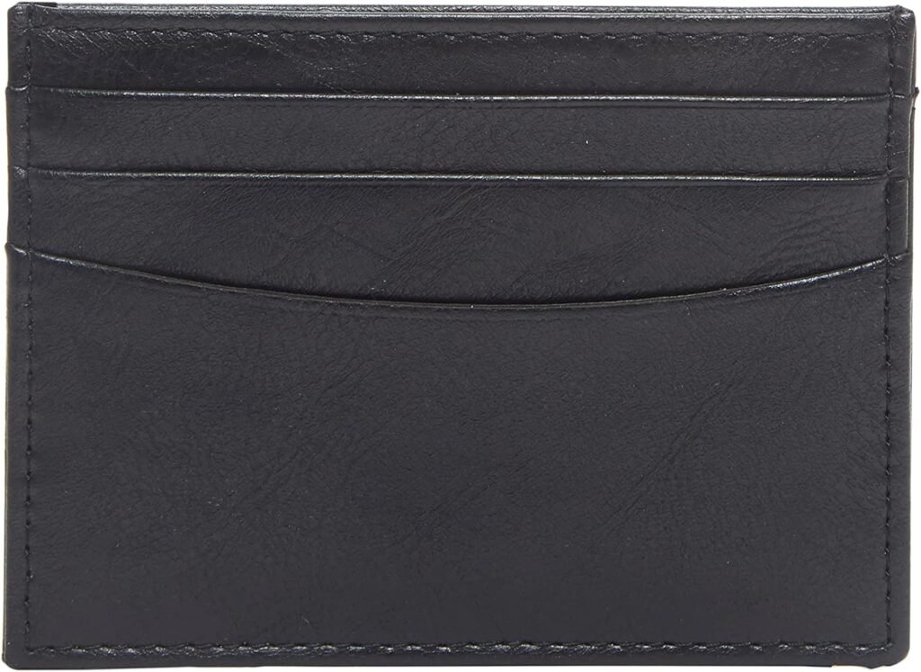 Amazon Essentials Mens Slim Card Carrier Wallet