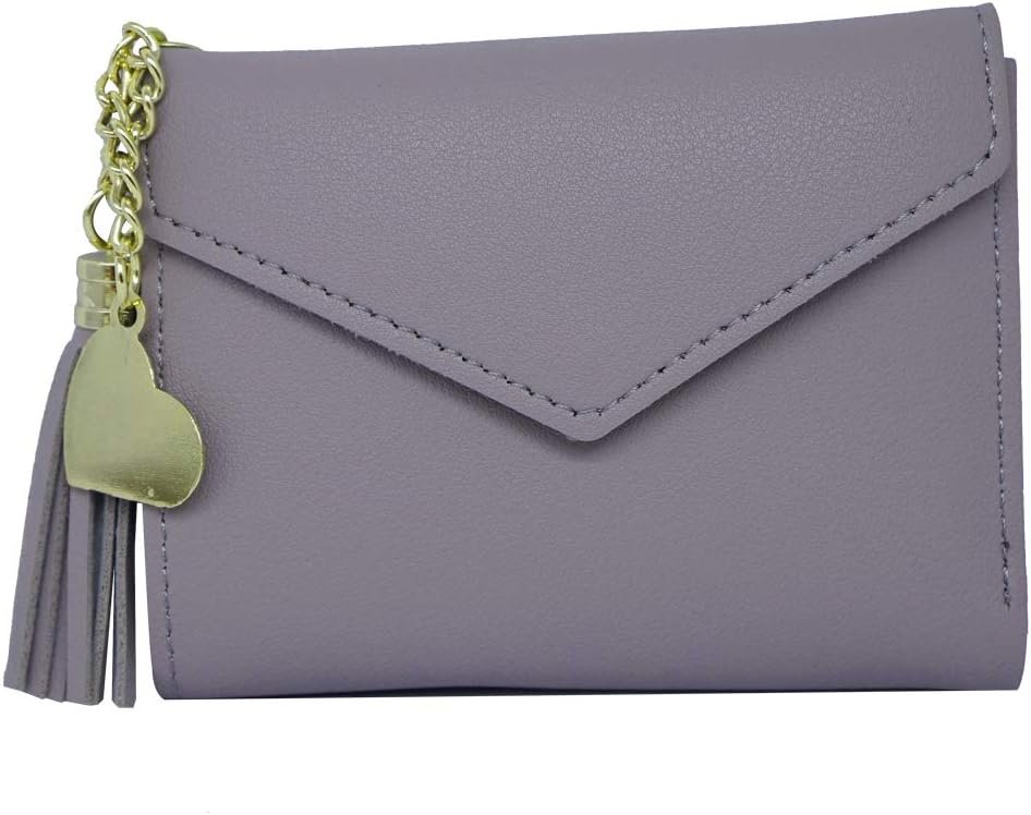 lomaifoer Small Wallet for Women，Ultra Slim Pu Leather Credit Card Holder Clutch Wallets for Women