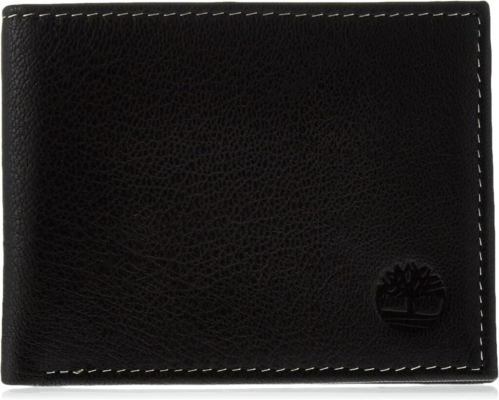 Timberland Mens Blix Slimfold Leather Wallet