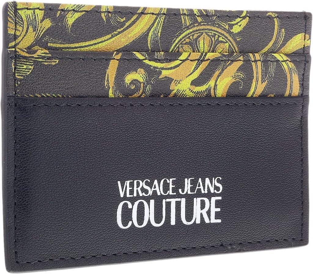 Versace Jeans wallets Couture Black/Gold Cardholder for mens